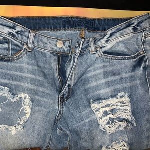 5/6 rue 21 distressed jeans